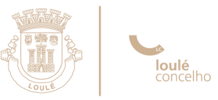 logo loulé castanho